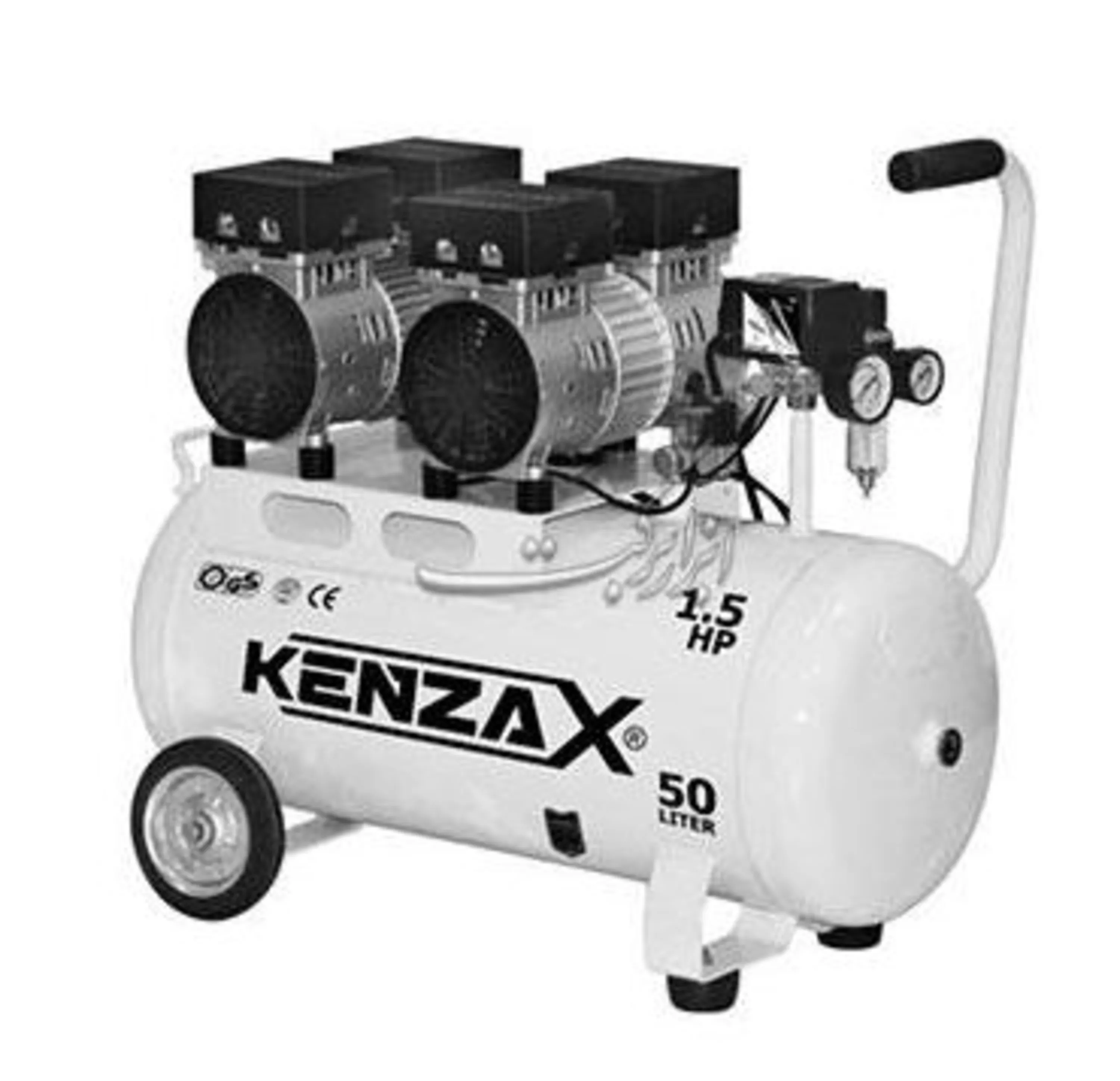 کمپرسورباد بی صدا 50 لیتری کنزاکس مدلKACS-150 کمپرسورباد بی صدا 50 لیتری کنزاکس مدلKACS-150